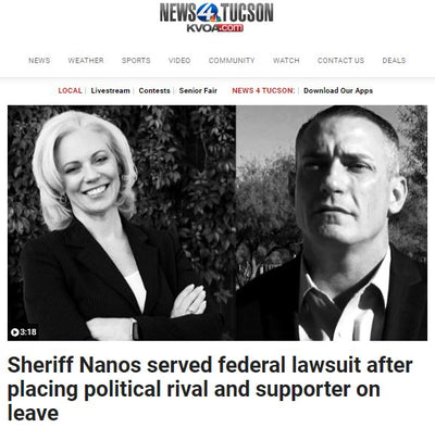 Nanos Served with Federal Lawsuit for Suspending his Election Opponent.  Tim Steller. "...Stinks of Politics"