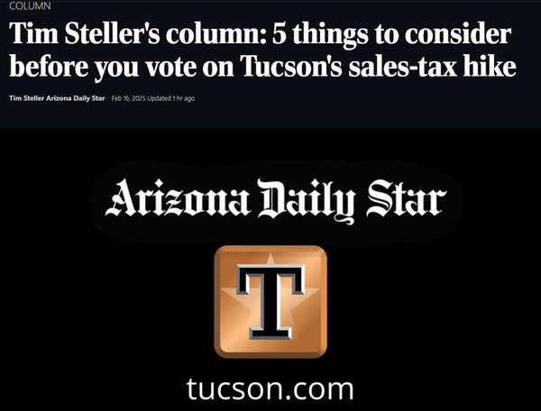 TCFC Leader, Kevin Daily, Questions City of Tucson, Chief of Staff Lane Mandle and TPD Chief Kasmar on Prop 414