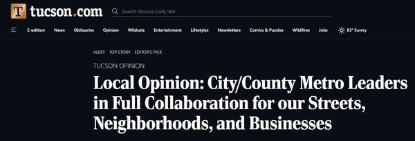 County Attorney and Mayor, for first time, voice support for solutions proposed by Tucson Crime Free Coalition & Pima County