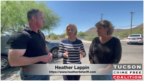 UPCOMING JULY PRIMARY ELECTION HAS CONSEQUENCES!; Documentary featuring TCFC!;  Race for Sheriff - Heather Lappin for Sheriff Fundraising Challenge