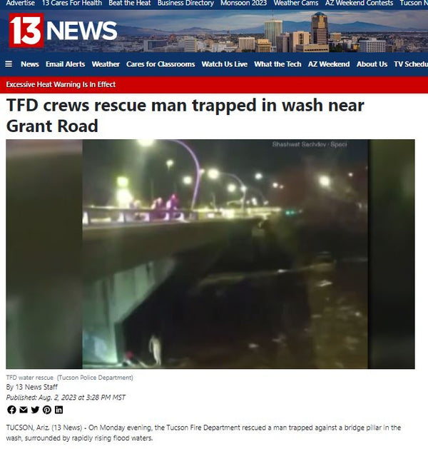 Wash Rescue Last Week -  Mayoral Candidates, Example why City of Tucson Needs to Enforce our Laws